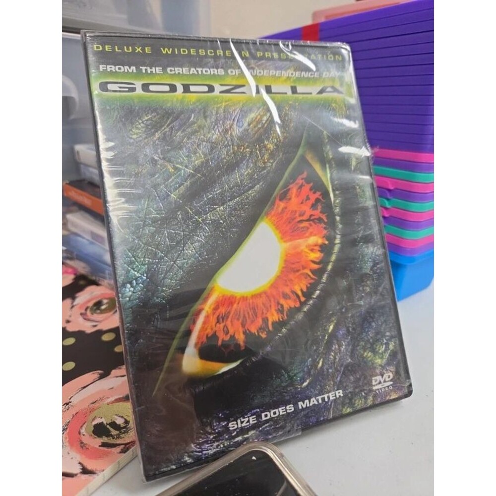 Godzilla dvd new in wrap
